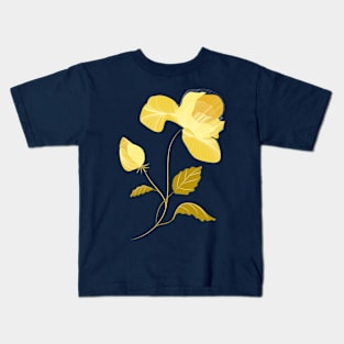 Yellow air rose Kids T-Shirt